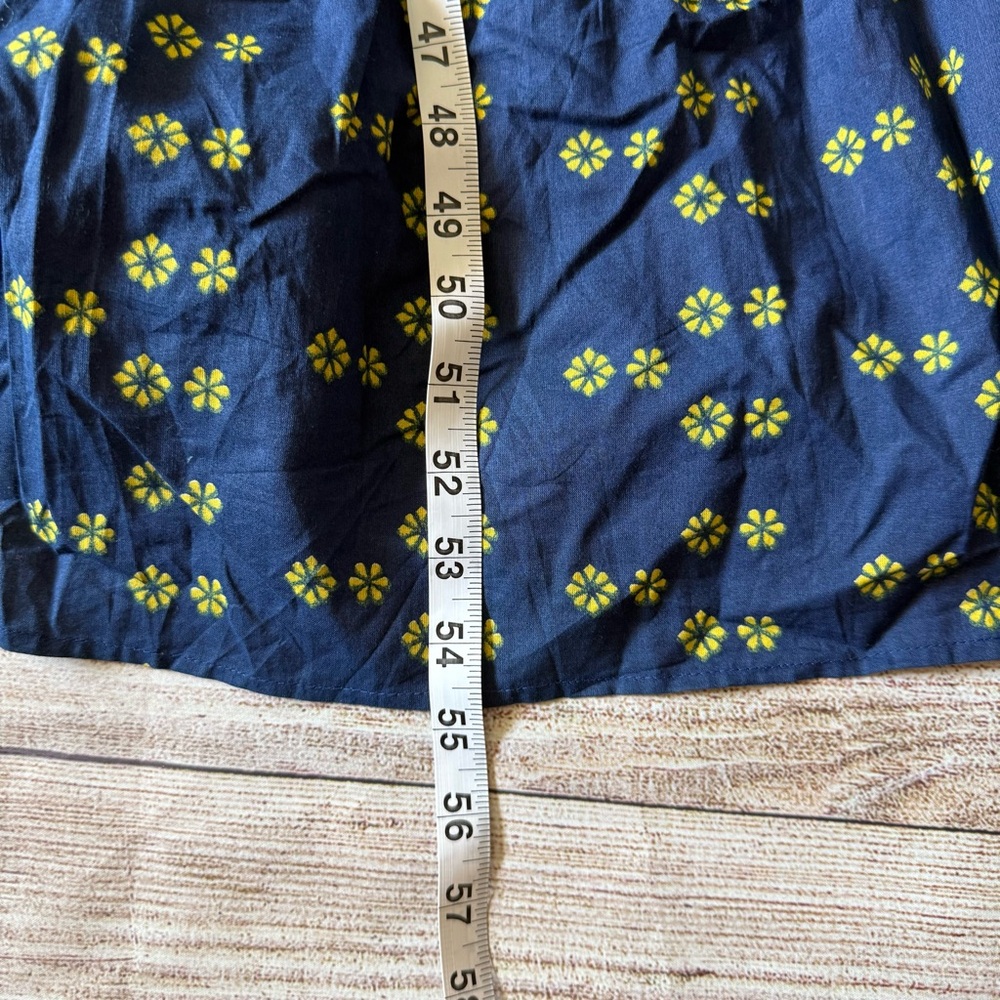 Lakhays Collection Green and Blue Smocked Tiered Maxi Dress - Picture 5 of 6